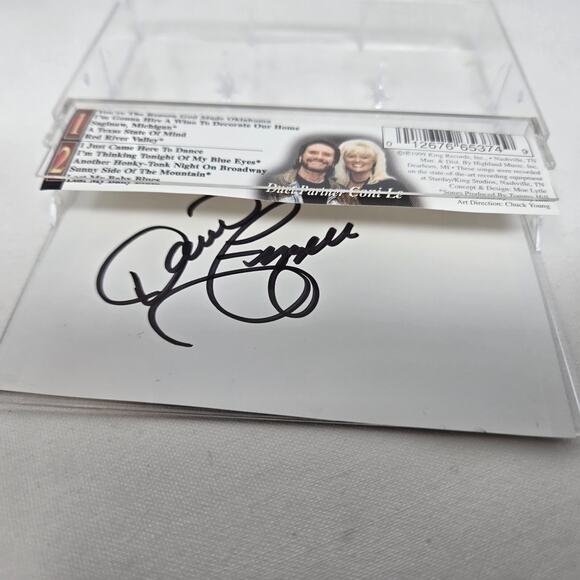 Autographed Cassette Tapes Kitty Wells Cal Smith Bud Reese Connie Smith Johnny W - Picture 11 of 14